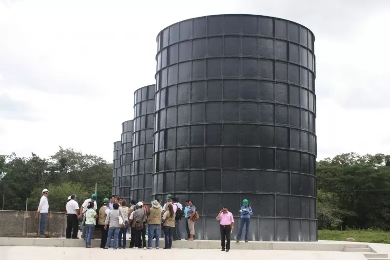 Ediles de Yopal visitaron la vereda La Vega donde se construye planta modular de agua potable que proveerá agua a la ciudad.